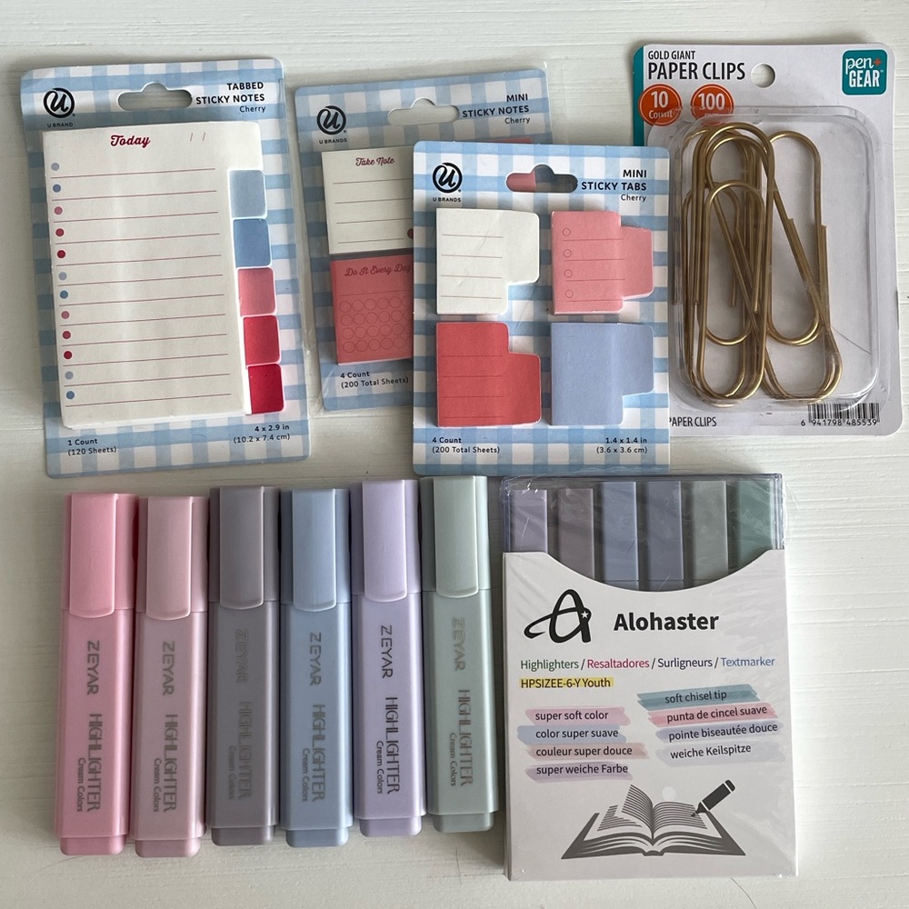 Planner Supplies Bundle
